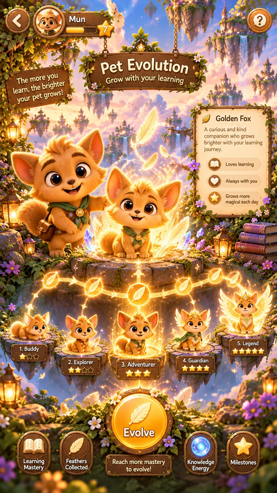 Doryn Pet Evolution